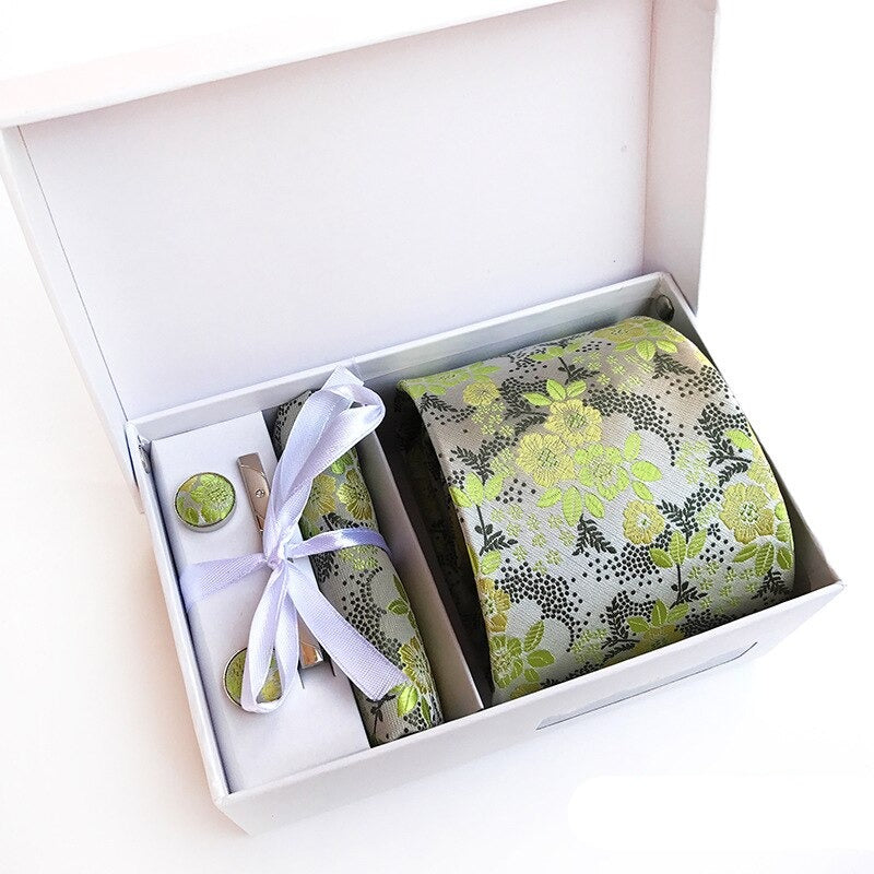 Men Ties Set Gift Box