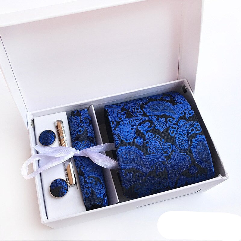 Men Ties Set Gift Box