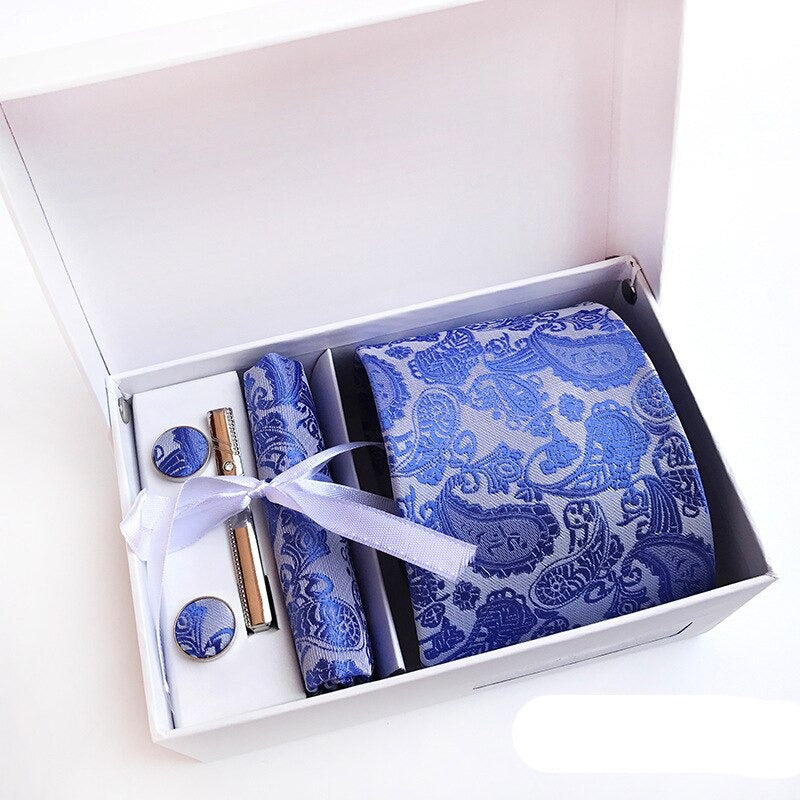 Men Ties Set Gift Box