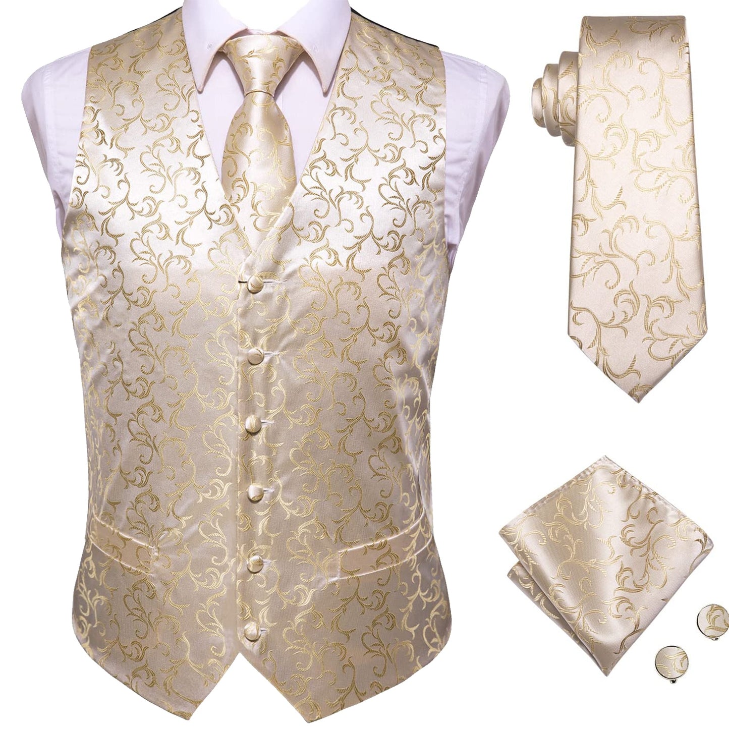 Formal Vest Tie Set