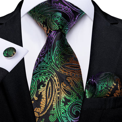 Fashion Paisley Tie Set