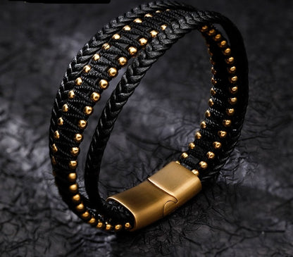 Multi-layer Leather Bracelets