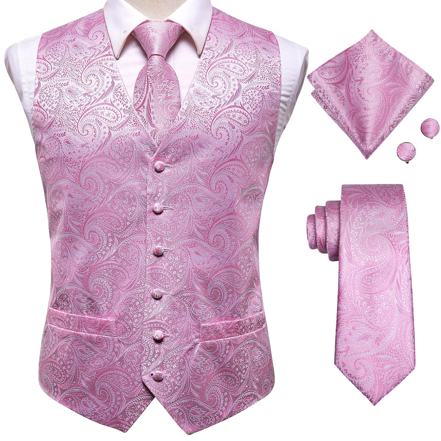 Formal Vest Tie Set