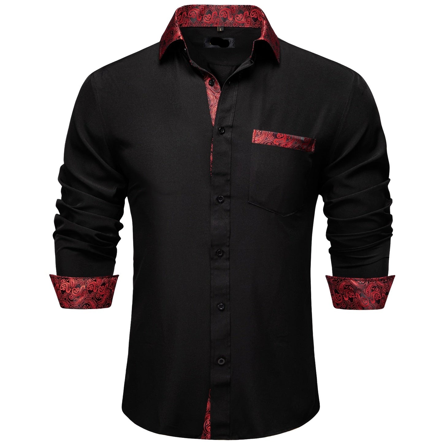 Mens Dress Shirt Long Sleeve