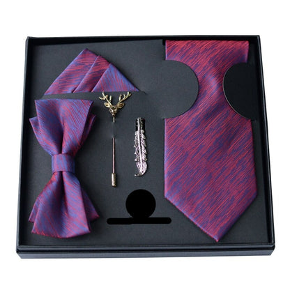 Gift Box Luxury Mens Tie Set