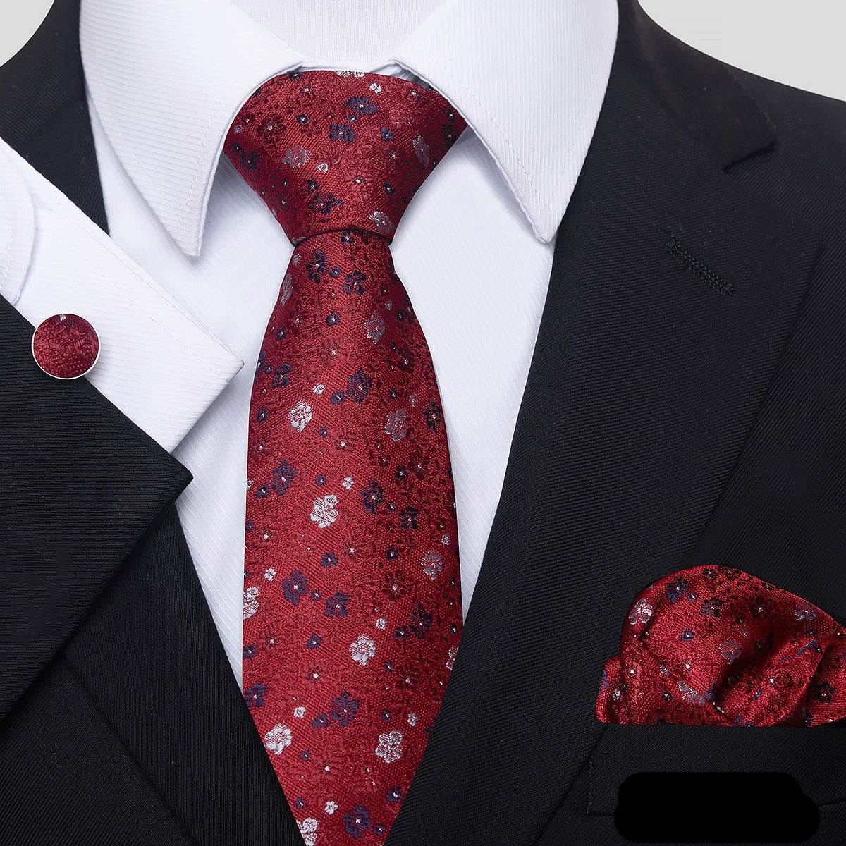 Classic Style Silk Tie Set