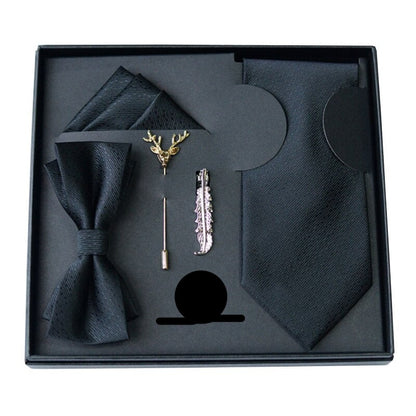 Gift Box Luxury Mens Tie Set