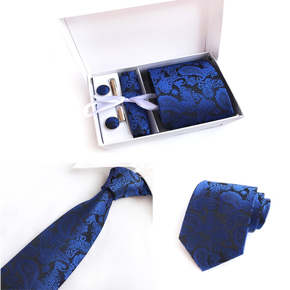 Men Ties Set Gift Box