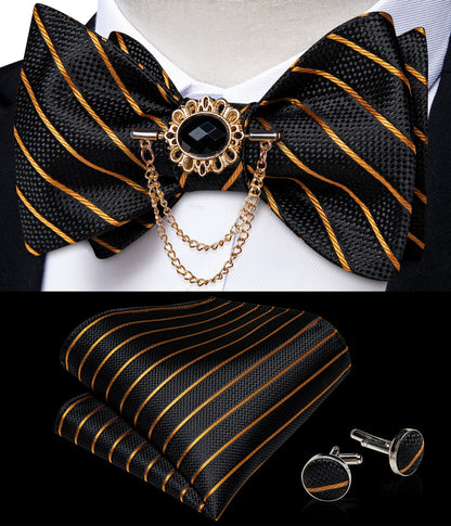 Exqusite Mens Self-tie Bowties Set