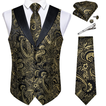 Mens Clothing Blazer Vest Set