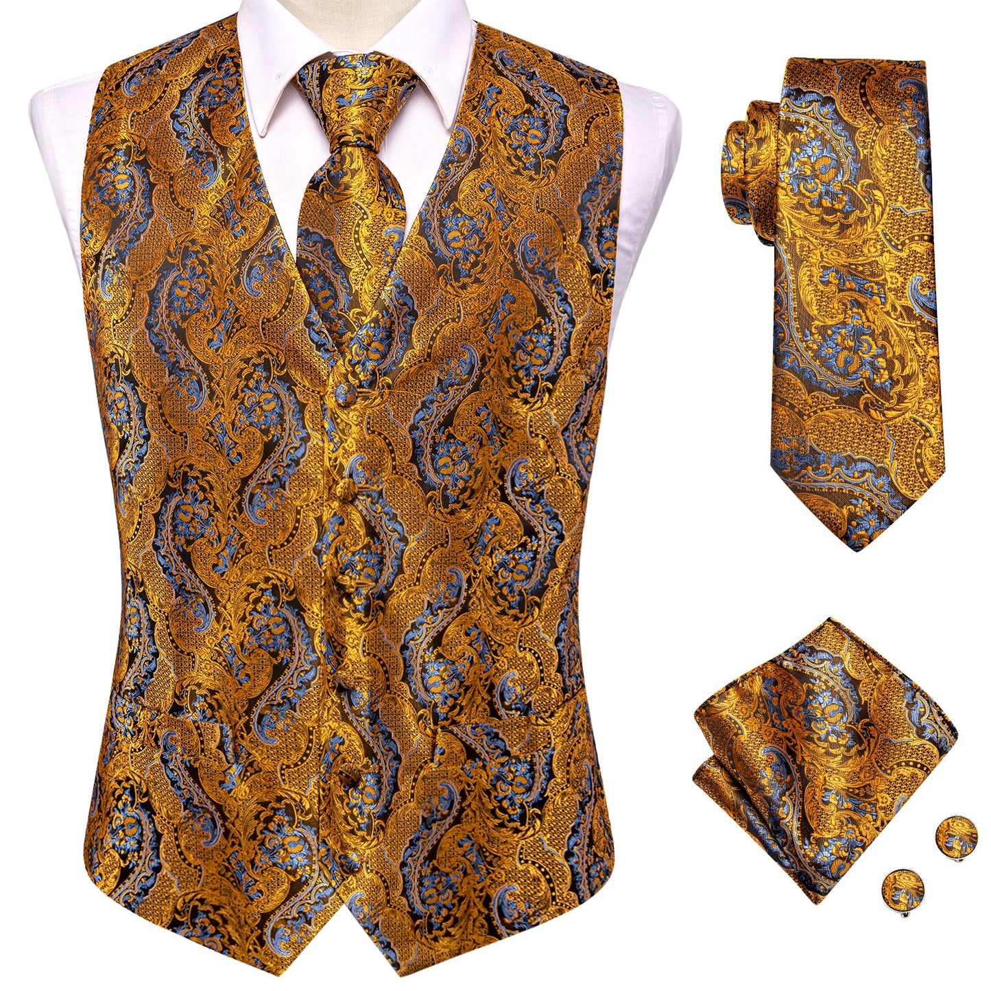 Formal Vest Tie Set