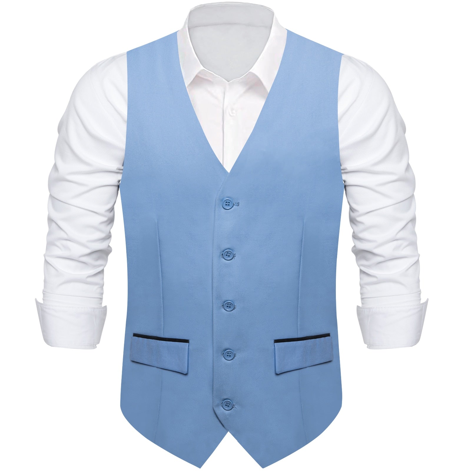 Slim Fit V-neck Vest