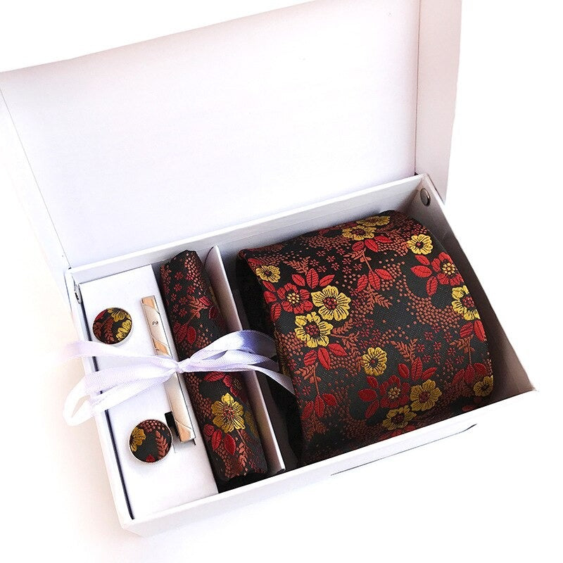 Men Ties Set Gift Box