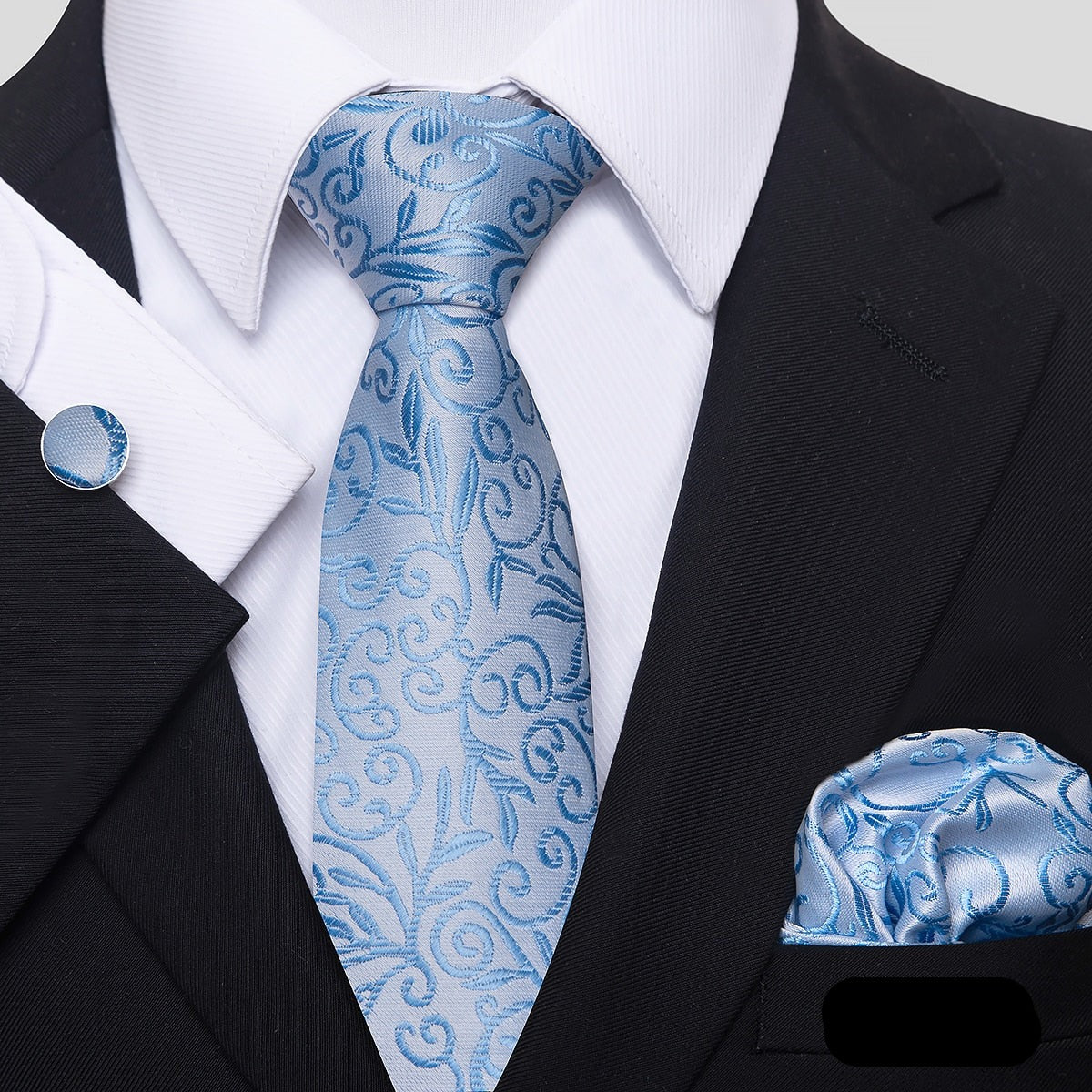 Classic Style Silk Tie Set