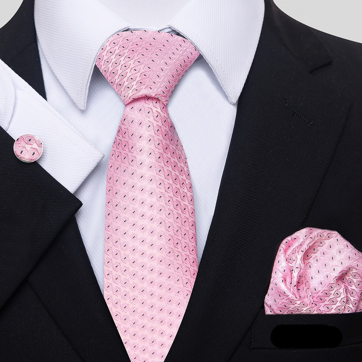 Classic Style Silk Tie Set