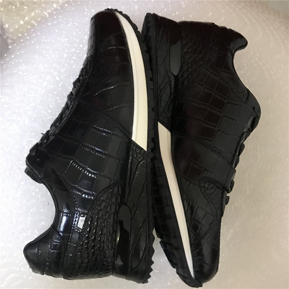 Full Leather Casual Sneakers