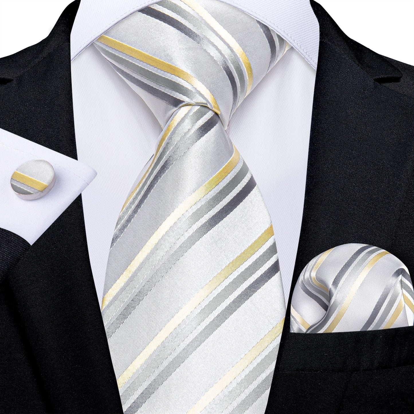 Fashion Striped Tie Set