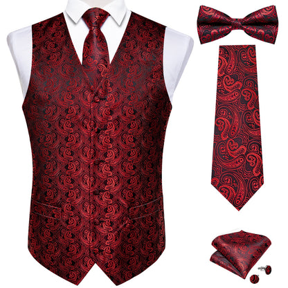 Classic Suit Vest Tie Set