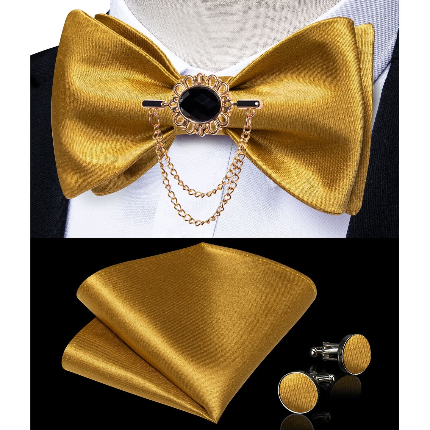 Exqusite Mens Self-tie Bowties Set