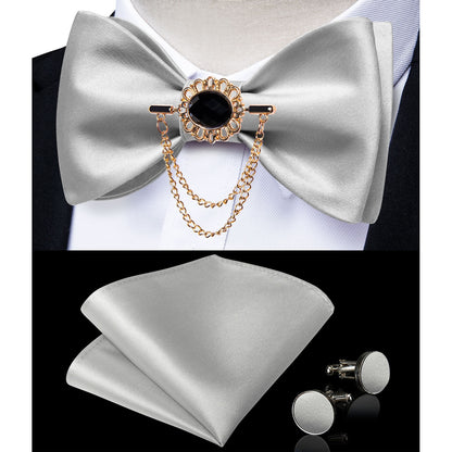 Exqusite Mens Self-tie Bowties Set