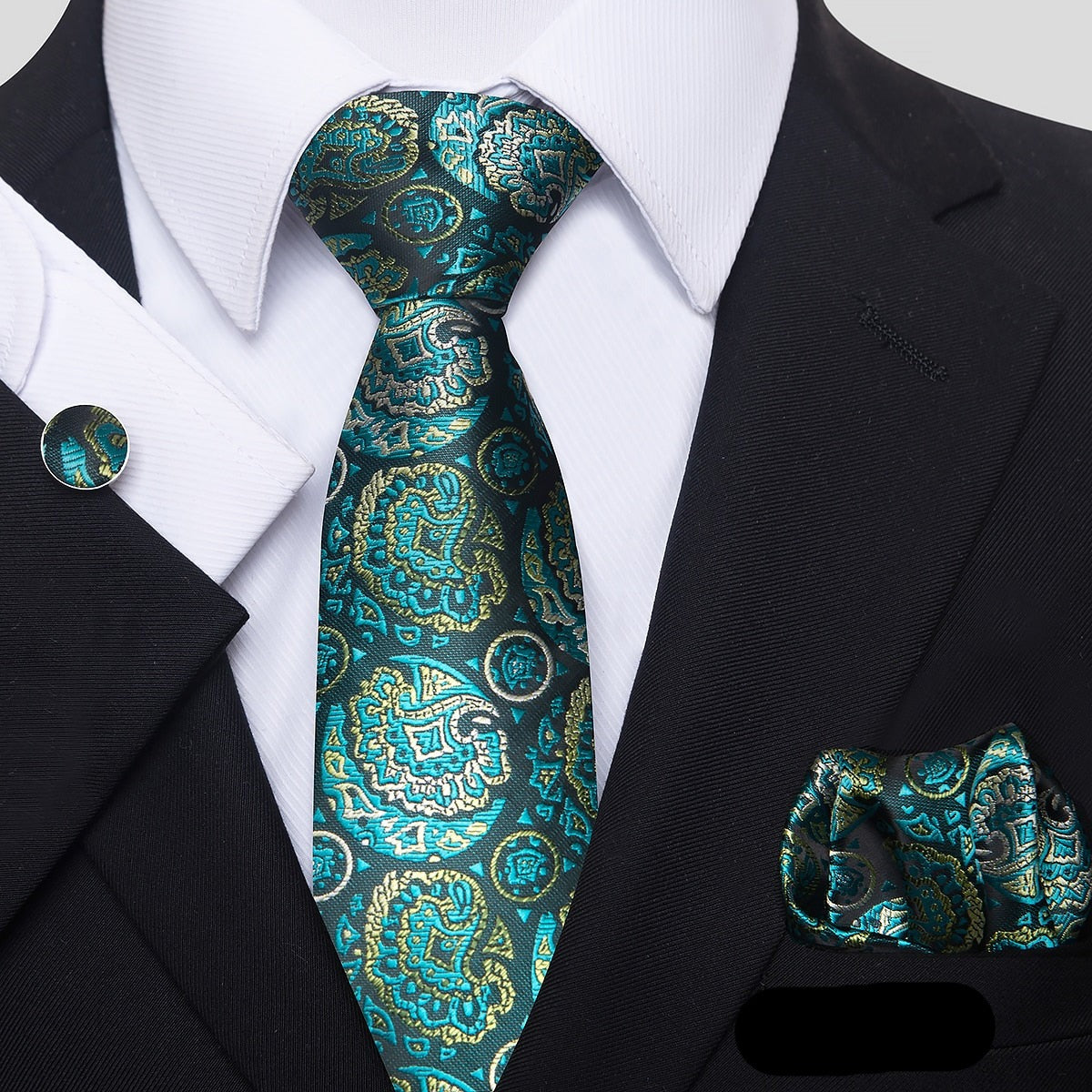 Classic Style Silk Tie Set