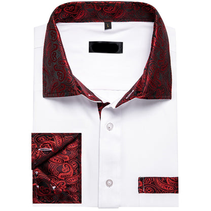 Mens Dress Shirt Long Sleeve