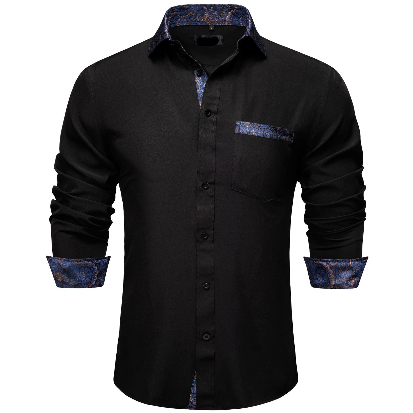 Mens Dress Shirt Long Sleeve