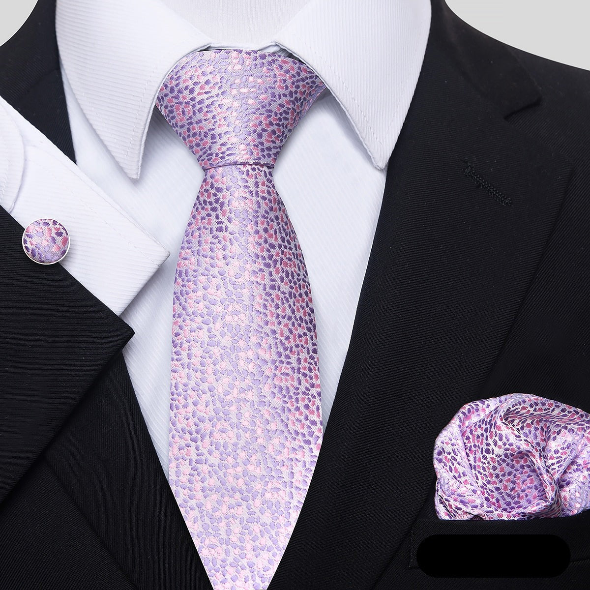 Classic Style Silk Tie Set