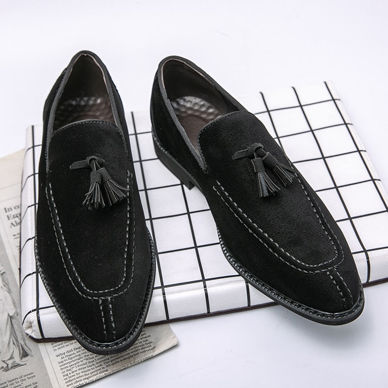 Men's Moccasin Style Oxford Shoes