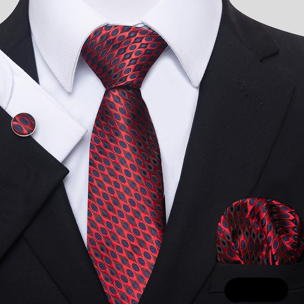 Classic Style Silk Tie Set