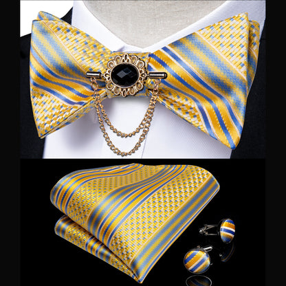 Exqusite Mens Self-tie Bowties Set