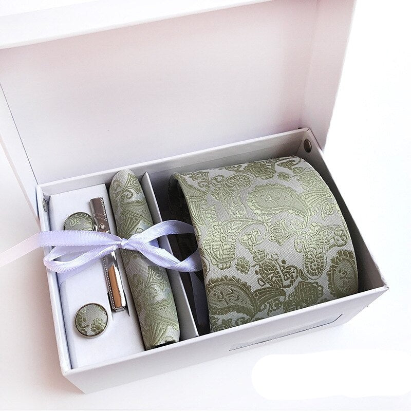 Men Ties Set Gift Box