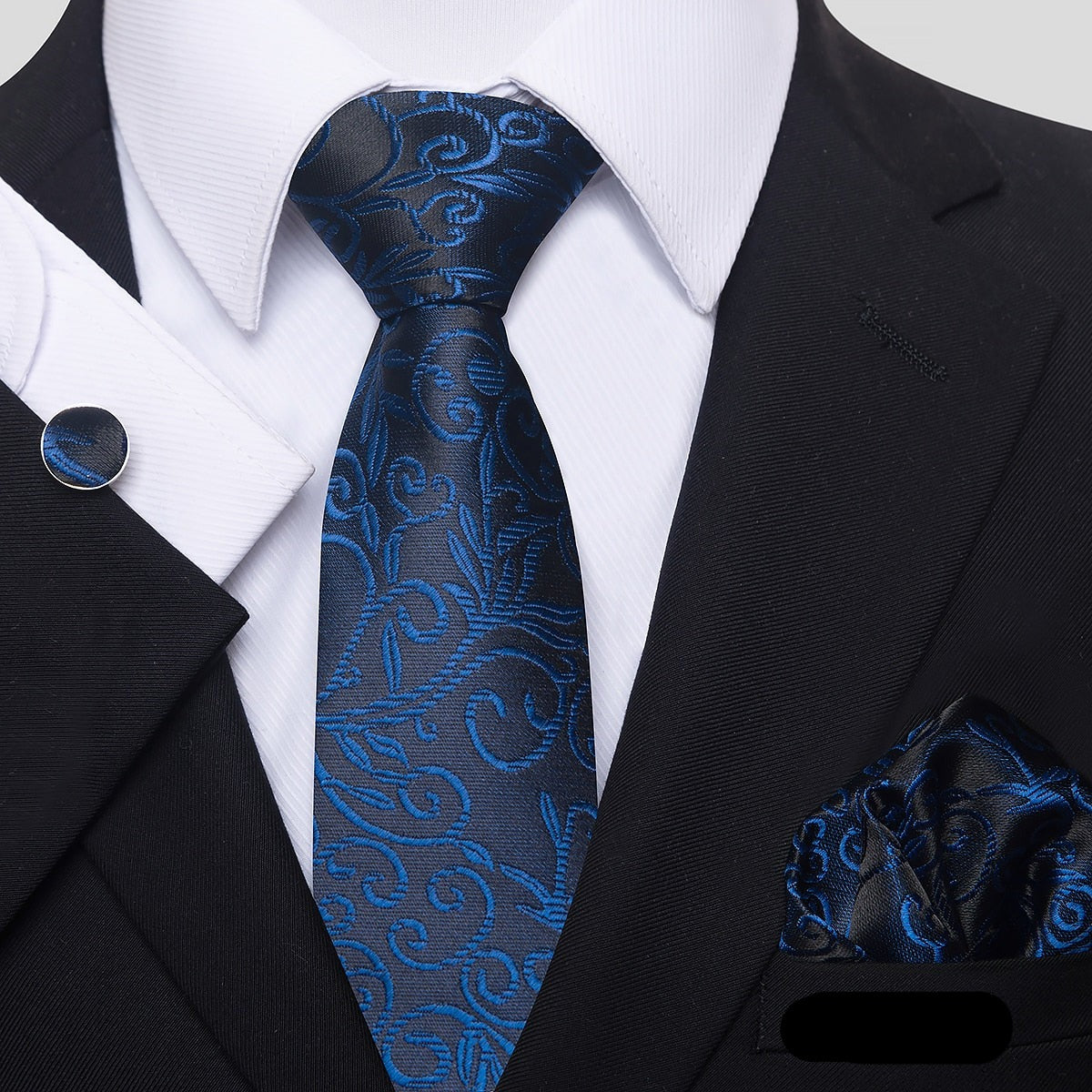 Classic Style Silk Tie Set