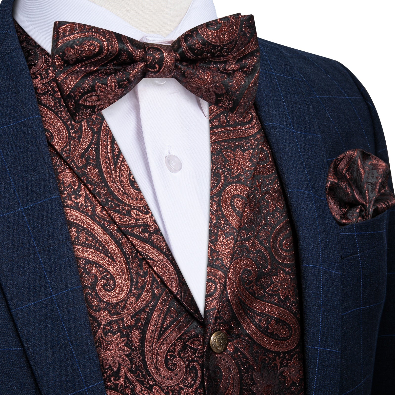 Paisley Luxury Vest Set