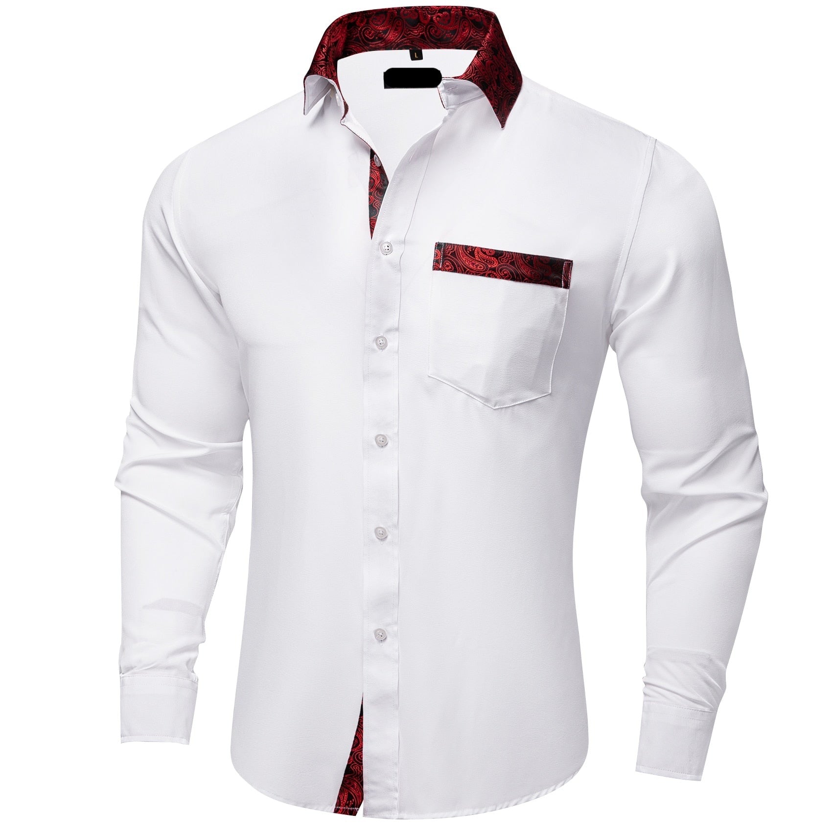 Mens Dress Shirt Long Sleeve