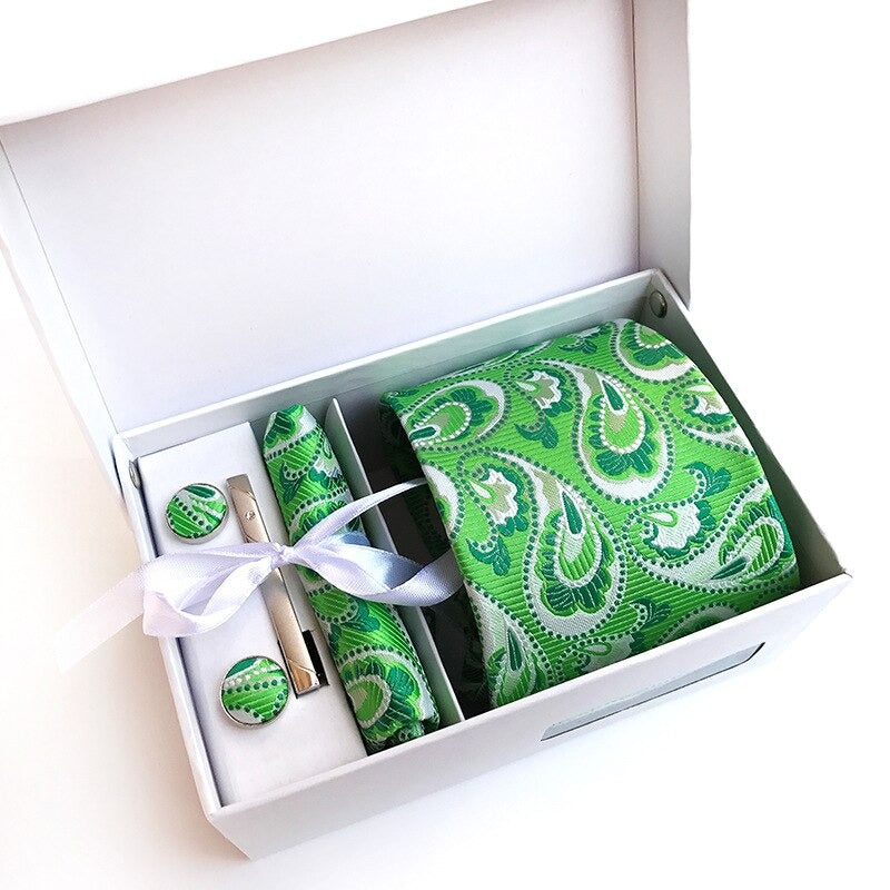 Men Ties Set Gift Box