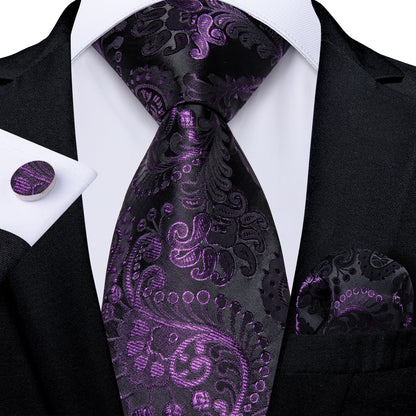 Luxury Business Paisley Tie Set