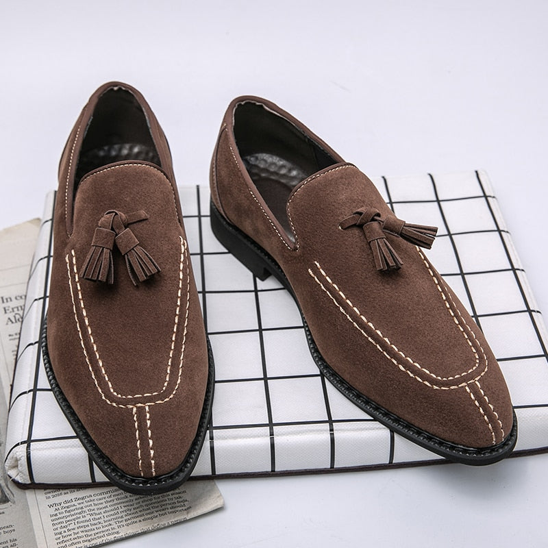 Men's Moccasin Style Oxford Shoes