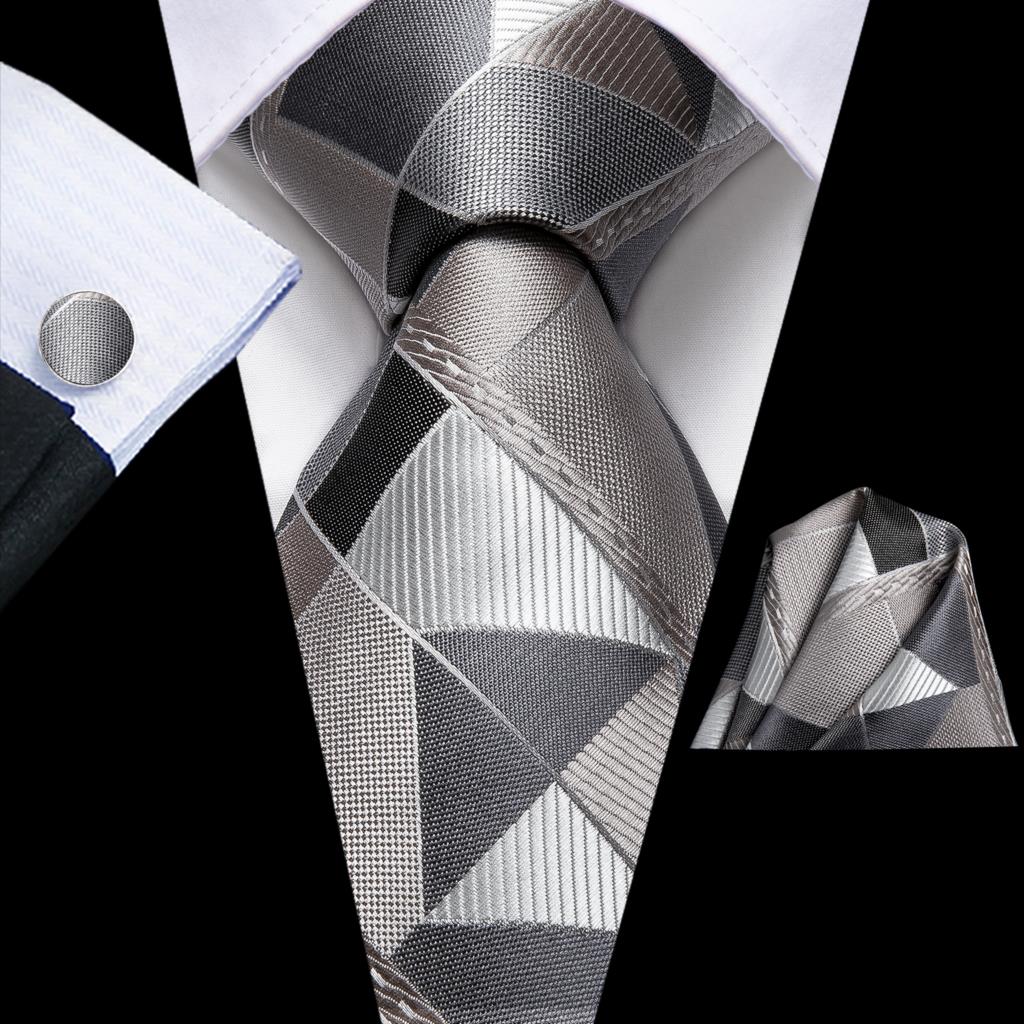 Grey Novelty Ties Set