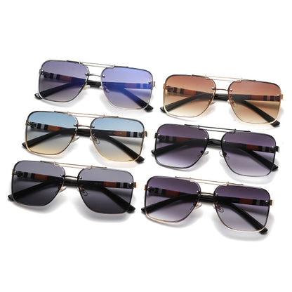 Punk Rimless Sunglasses