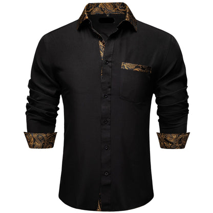 Mens Dress Shirt Long Sleeve