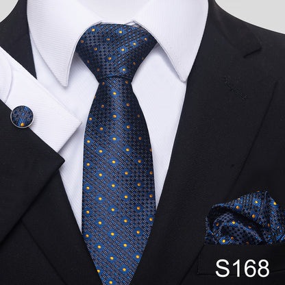 Classic Style Silk Tie Set