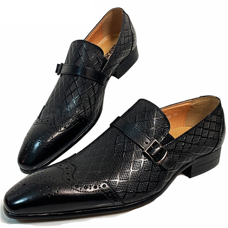 Wingtip Black Coffee Shoes