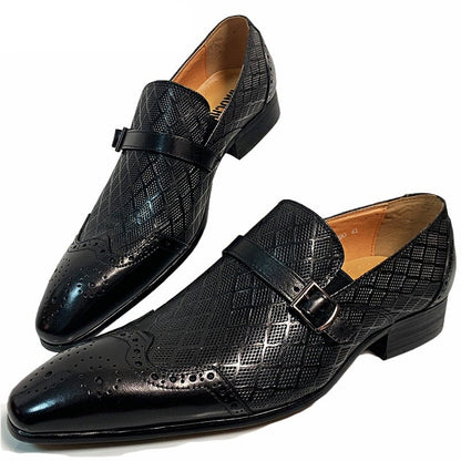 Wingtip Black Coffee Shoes