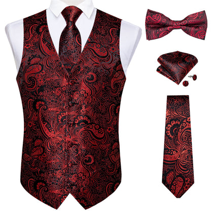 Classic Suit Vest Tie Set