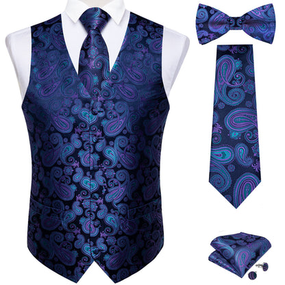 Classic Suit Vest Tie Set