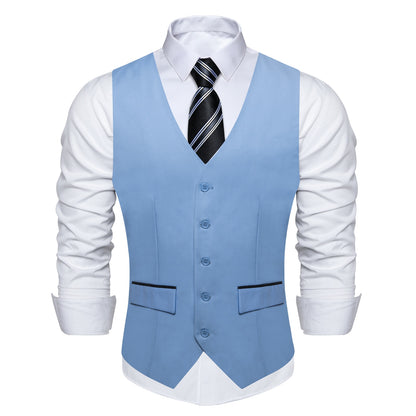 Slim Fit V-neck Vest