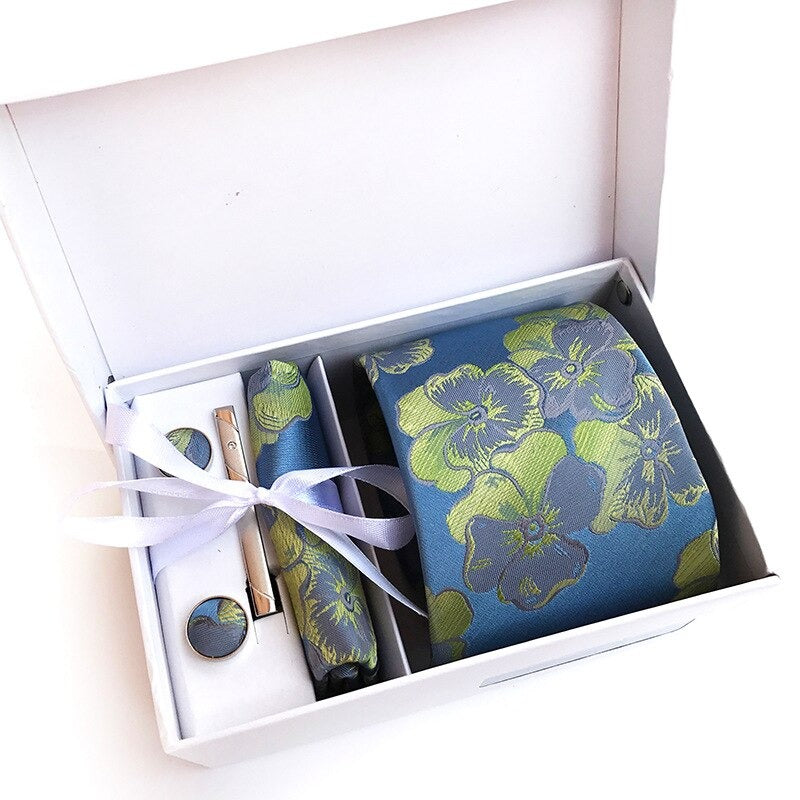 Men Ties Set Gift Box