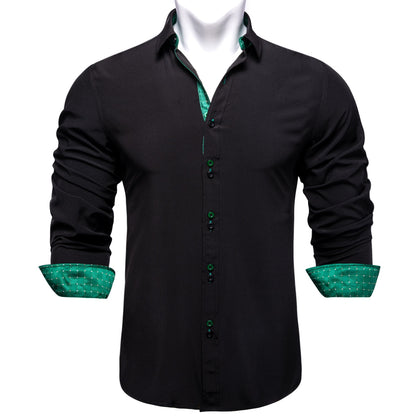 Solid Long Sleeve Dress Shirt