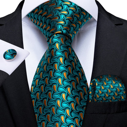 Fashion Paisley Tie Set